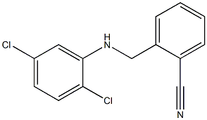 2-{[(2,5-dichlorophenyl)amino]methyl}benzonitrile