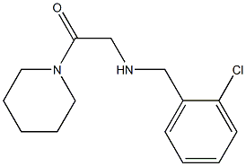 2-{[(2-chlorophenyl)methyl]amino}-1-(piperidin-1-yl)ethan-1-one