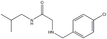  2-{[(4-chlorophenyl)methyl]amino}-N-(2-methylpropyl)acetamide