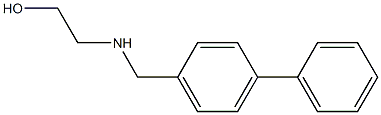 2-{[(4-phenylphenyl)methyl]amino}ethan-1-ol