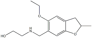 2-{[(5-ethoxy-2-methyl-2,3-dihydro-1-benzofuran-6-yl)methyl]amino}ethan-1-ol