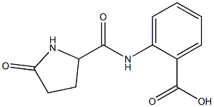 2-{[(5-oxopyrrolidin-2-yl)carbonyl]amino}benzoic acid