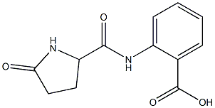  2-{[(5-oxopyrrolidin-2-yl)carbonyl]amino}benzoic acid