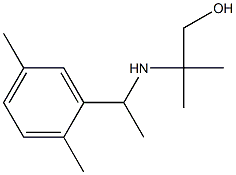 2-{[1-(2,5-dimethylphenyl)ethyl]amino}-2-methylpropan-1-ol