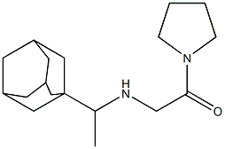 2-{[1-(adamantan-1-yl)ethyl]amino}-1-(pyrrolidin-1-yl)ethan-1-one