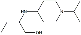 2-{[1-(propan-2-yl)piperidin-4-yl]amino}butan-1-ol Structure