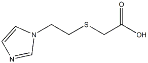 2-{[2-(1H-imidazol-1-yl)ethyl]sulfanyl}acetic acid|