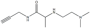 2-{[2-(dimethylamino)ethyl]amino}-N-(prop-2-yn-1-yl)propanamide