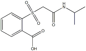 2-{[2-(isopropylamino)-2-oxoethyl]sulfonyl}benzoic acid