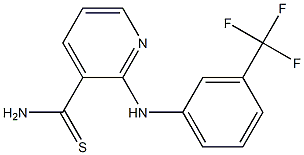 2-{[3-(trifluoromethyl)phenyl]amino}pyridine-3-carbothioamide