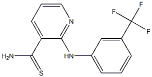  2-{[3-(trifluoromethyl)phenyl]amino}pyridine-3-carbothioamide