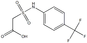  2-{[4-(trifluoromethyl)phenyl]sulfamoyl}acetic acid