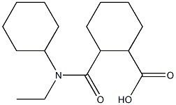 2-{[cyclohexyl(ethyl)amino]carbonyl}cyclohexanecarboxylic acid