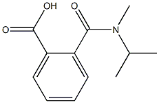 2-{[isopropyl(methyl)amino]carbonyl}benzoic acid Structure