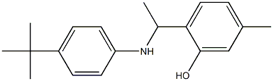 2-{1-[(4-tert-butylphenyl)amino]ethyl}-5-methylphenol|