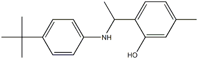  2-{1-[(4-tert-butylphenyl)amino]ethyl}-5-methylphenol