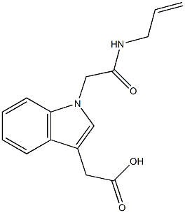 2-{1-[(prop-2-en-1-ylcarbamoyl)methyl]-1H-indol-3-yl}acetic acid