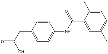 2-{4-[(2,5-dimethylbenzene)amido]phenyl}acetic acid