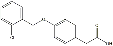 2-{4-[(2-chlorophenyl)methoxy]phenyl}acetic acid