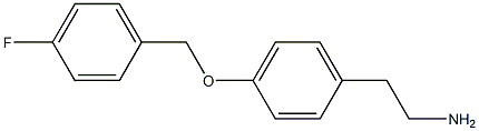  2-{4-[(4-fluorobenzyl)oxy]phenyl}ethanamine