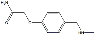  2-{4-[(methylamino)methyl]phenoxy}acetamide