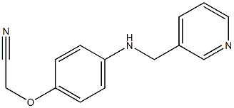 2-{4-[(pyridin-3-ylmethyl)amino]phenoxy}acetonitrile