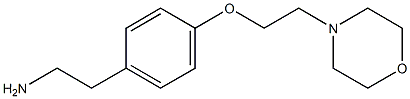 2-{4-[2-(morpholin-4-yl)ethoxy]phenyl}ethan-1-amine