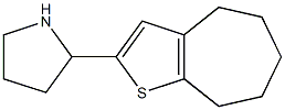 2-{4H,5H,6H,7H,8H-cyclohepta[b]thiophen-2-yl}pyrrolidine