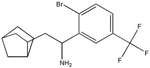2-{bicyclo[2.2.1]heptan-2-yl}-1-[2-bromo-5-(trifluoromethyl)phenyl]ethan-1-amine