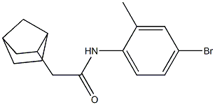  2-{bicyclo[2.2.1]heptan-2-yl}-N-(4-bromo-2-methylphenyl)acetamide