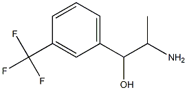 2-amino-1-[3-(trifluoromethyl)phenyl]propan-1-ol Structure