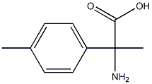 2-amino-2-(4-methylphenyl)propanoic acid Structure