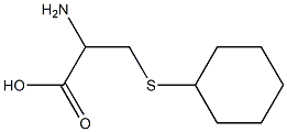 2-amino-3-(cyclohexylsulfanyl)propanoic acid Structure