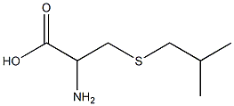 2-amino-3-(isobutylthio)propanoic acid Structure