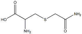 2-amino-3-[(2-amino-2-oxoethyl)thio]propanoic acid 结构式