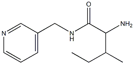 2-amino-3-methyl-N-(pyridin-3-ylmethyl)pentanamide|