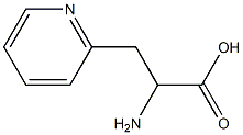 2-amino-3-pyridin-2-ylpropanoic acid Struktur