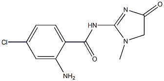 2-amino-4-chloro-N-(1-methyl-4-oxo-4,5-dihydro-1H-imidazol-2-yl)benzamide