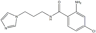 2-amino-4-chloro-N-[3-(1H-imidazol-1-yl)propyl]benzamide|