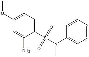 2-amino-4-methoxy-N-methyl-N-phenylbenzene-1-sulfonamide