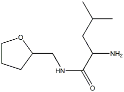 2-amino-4-methyl-N-(tetrahydrofuran-2-ylmethyl)pentanamide