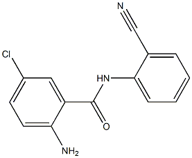 2-amino-5-chloro-N-(2-cyanophenyl)benzamide