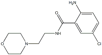 2-amino-5-chloro-N-(2-morpholin-4-ylethyl)benzamide