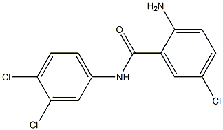  2-amino-5-chloro-N-(3,4-dichlorophenyl)benzamide