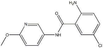 2-amino-5-chloro-N-(6-methoxypyridin-3-yl)benzamide