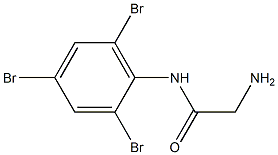 2-amino-N-(2,4,6-tribromophenyl)acetamide 结构式