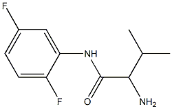 2-amino-N-(2,5-difluorophenyl)-3-methylbutanamide Structure