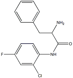 2-amino-N-(2-chloro-4-fluorophenyl)-3-phenylpropanamide