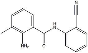 2-amino-N-(2-cyanophenyl)-3-methylbenzamide