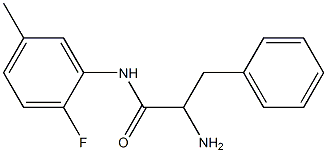 2-amino-N-(2-fluoro-5-methylphenyl)-3-phenylpropanamide|